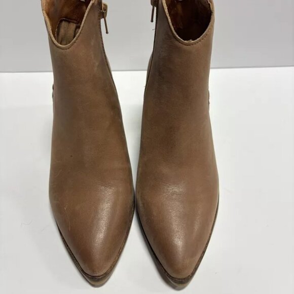 Lucky Brand Women’s Cosmio Brown Zip Booties, Size 6 M - Picture 3 of 7